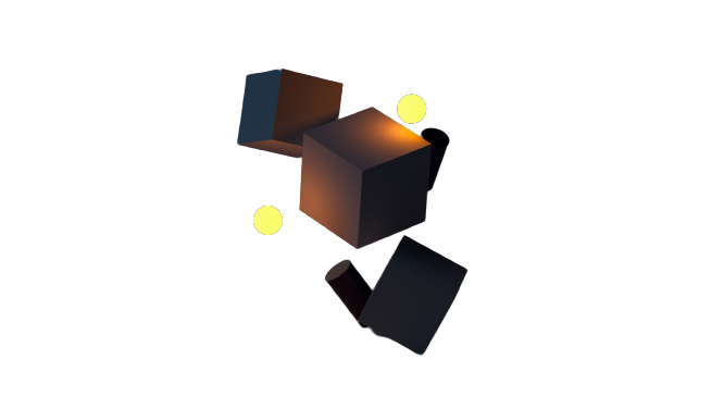 light with blocks